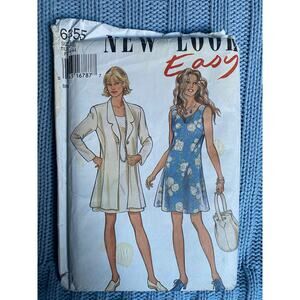 Simplicity Sewing pattern 6355 dress blazer size 6-16